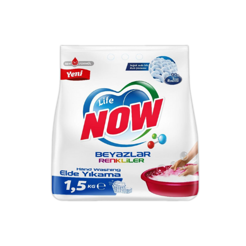 Life Now Toz Deterjan Beyazlar ve Renkliler İçin – 1,5 KG, www.lifenow.com.tr