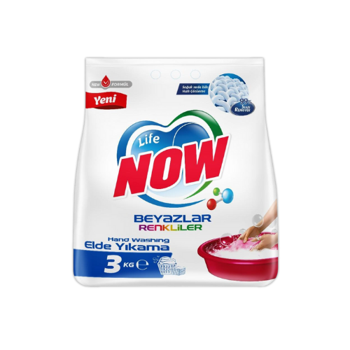 Life Now Toz Deterjan – Beyazlar ve Renkliler Elde Yıkama 3 KG, www.lifenow.com.tr