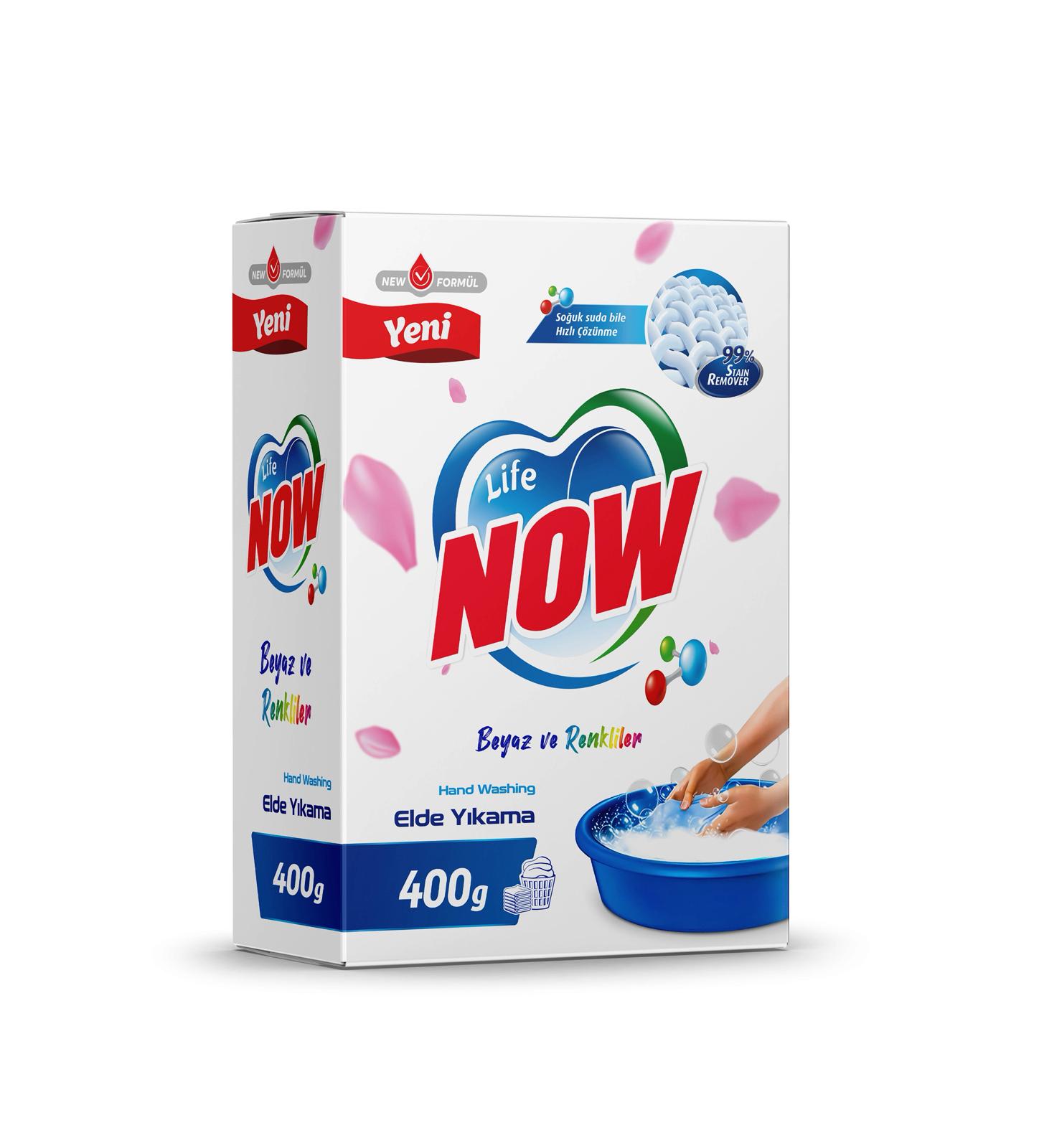 Life Now Toz Deterjan Beyazlar ve Renkliler İçin – 400,G, www.lifenow.com.tr