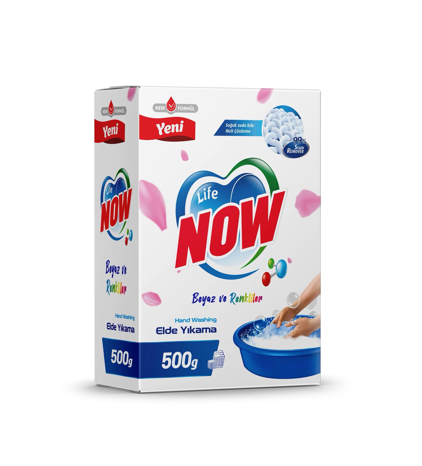Life Now Toz Deterjan Beyazlar ve Renkliler İçin – 500 G, www.lifenow.com.tr