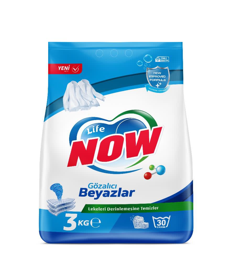Life Now Toz Deterjan Beyazlar için  – 3 KG, www.lifenow.com.tr