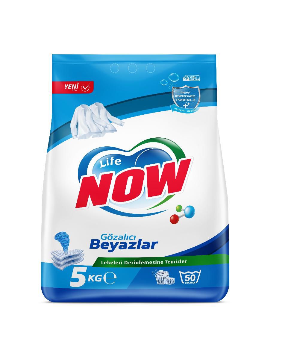 Life Now Toz Deterjan Beyazlar için  – 5 KG, www.lifenow.com.tr
