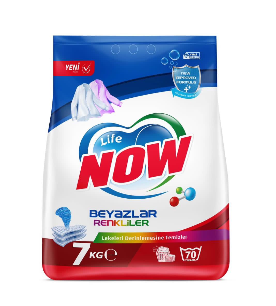 Life Now Toz Deterjan Beyazlar ve Renkliler İçin – 7KG, www.lifenow.com.tr
