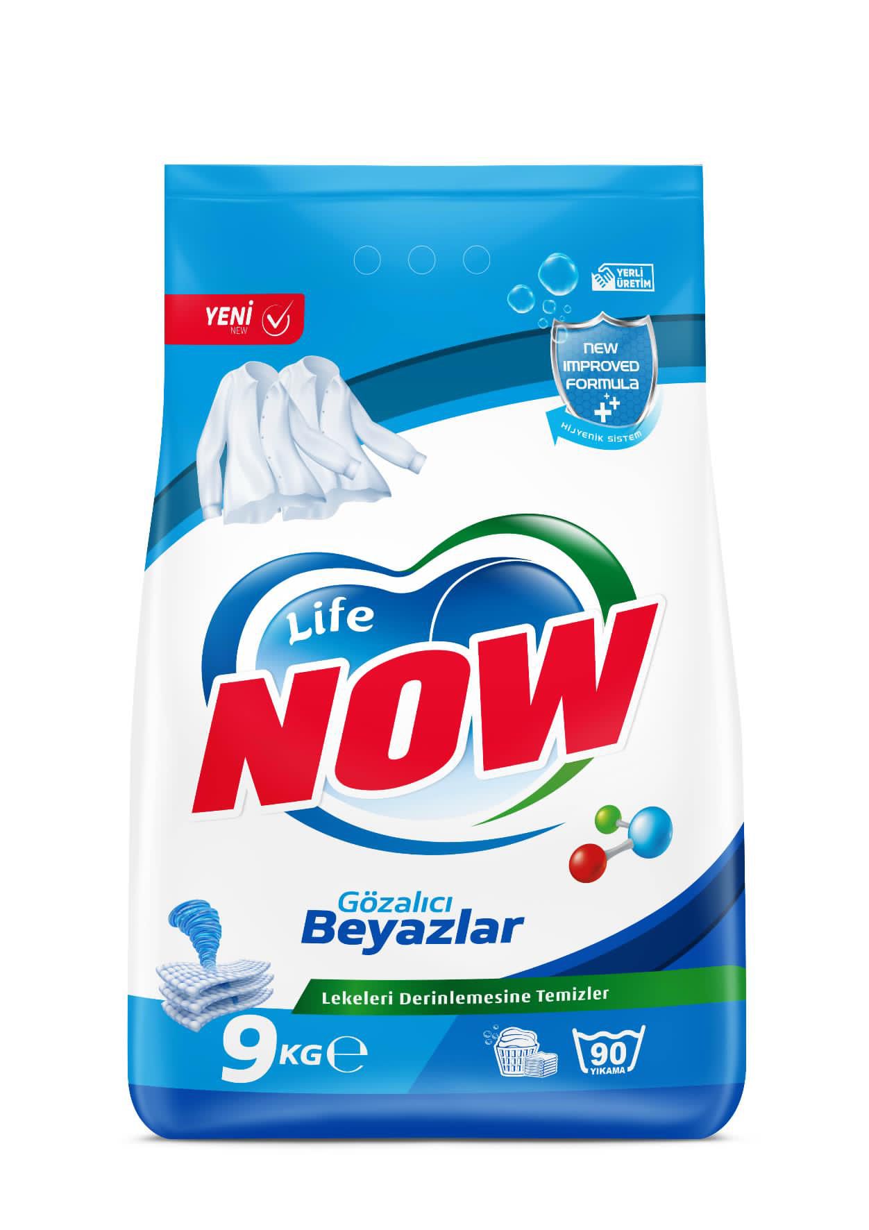 Life Now Toz Deterjan Beyazlar  İçin – 9 KG, www.lifenow.com.tr